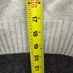 Pull Filson Made In Scotland XS Femme Gris clair Pull en tricot de laine image 5