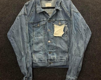 Fear of God Fourth Collection Light Wash Denim Jacket Men Medium Archive Runway