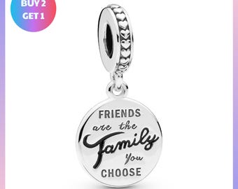 Bedelarmband kraal, vrienden zijn familiehanger, vrienden zijn sieraden, vrienden zijn familiesieraden, vrienden zijn familiesieraden, zijn familiesieraden, cadeau voor haar