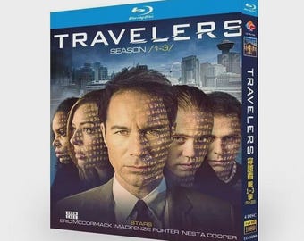 Travelers Stagioni 1-3 - Cofanetto da 4 dischi, compatibile con tutte le regioni - Nuovo cofanetto