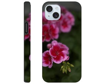 Moody Pink Floral Case - iPhone Cover