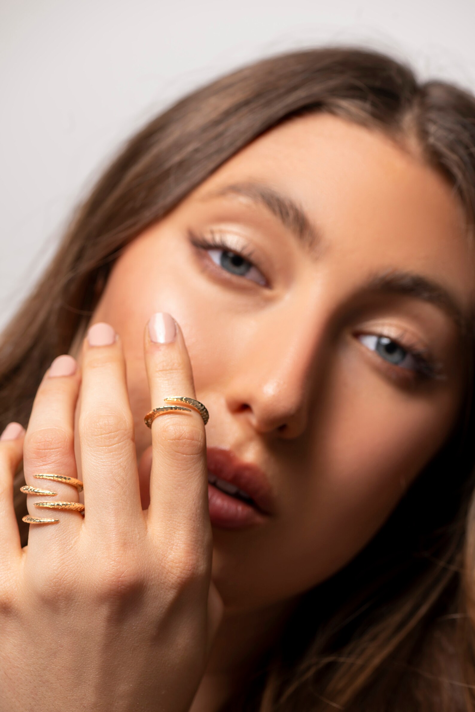 14k Solid Gold Reptilian Single Claw Ring Jherwitt Jewelry Gift - Etsy