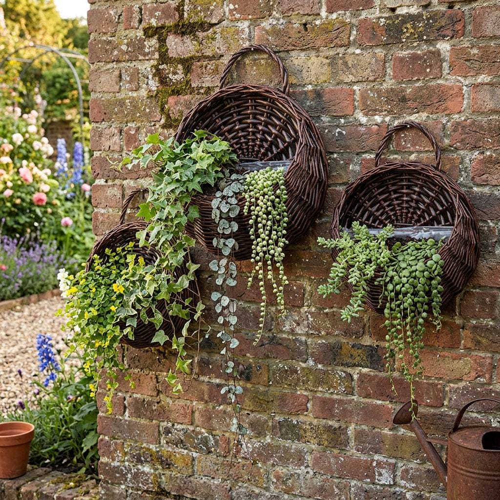 Large Vintage Planters - Etsy
