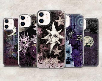 Whimsical Phone Case Whimsigoth Gothic Cover for iPhone 17Pro, 16, 15, 14, 13, 12, Samsung S26, S25, S24, S23Fe, A16, A56, Pixel 10, 9Pro