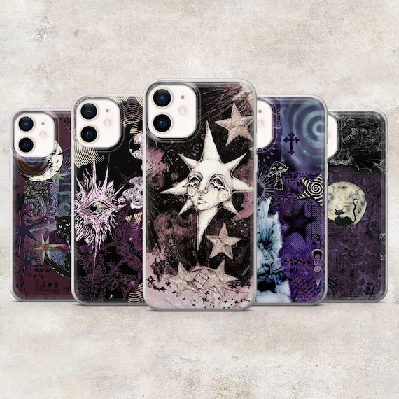 Whimsical Phone Case Whimsigoth Gothic Cover for iPhone 17Pro, 16, 15, 14, 13, 12, Samsung S26, S25, S24, S23Fe, A16, A56, Pixel 10, 9Pro