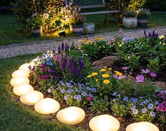 Solar Pebble Garden Light, Outdoor Stone Lamp, Waterproof Solar Landscape Lighting, Yard Decor, Patio Pathway Light