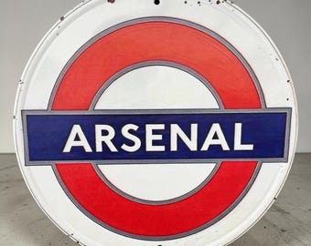 Arsenal Tube Sign