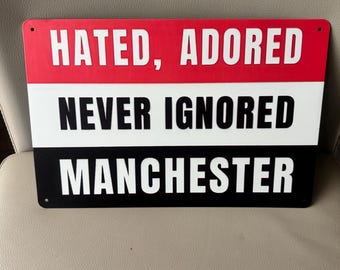 Manchester United Metal Wall Art