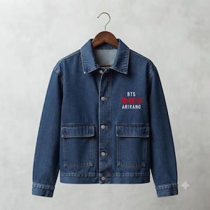 Bts Jean Jacket - Etsy