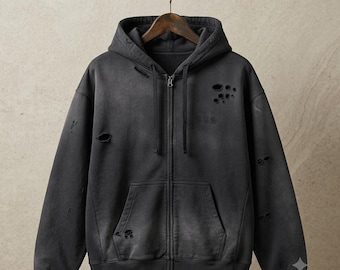 Sudadera con capucha del BTS Arirang World Tour - Sudaderas con capucha negras de felpa con cremallera del BTS Army 2026