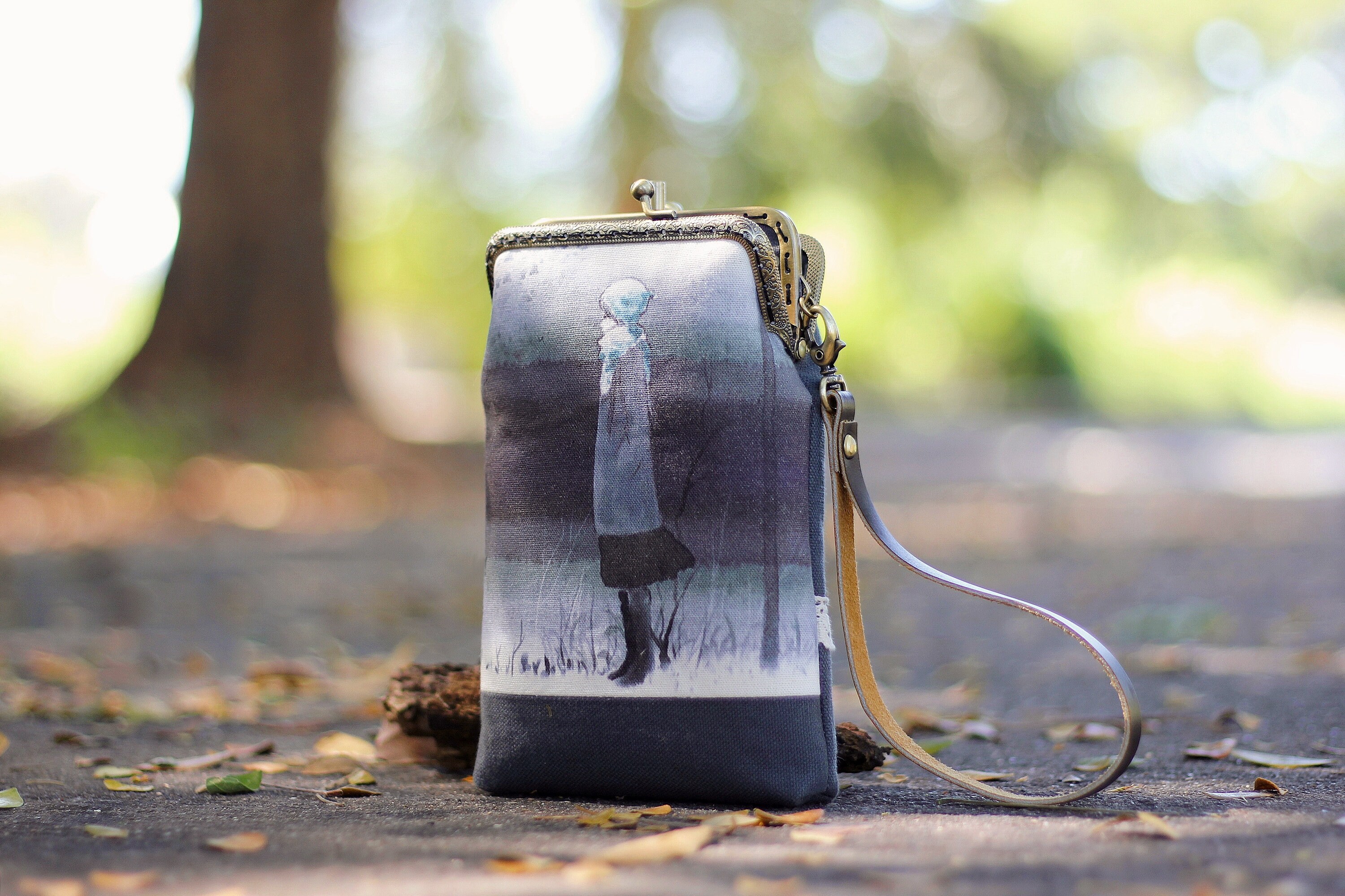 Cell phone case two compartment Eyeglasses case iPhone plus Etsy