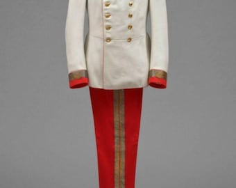 Full Dress Uniform of an Austrian Field Marshal in German Attire, worn by Empero