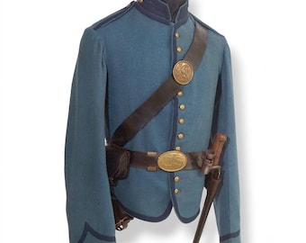 Civil War Veteran Reserve Corps Jacket | Sky Blue Wool Union Army Shell Jacket