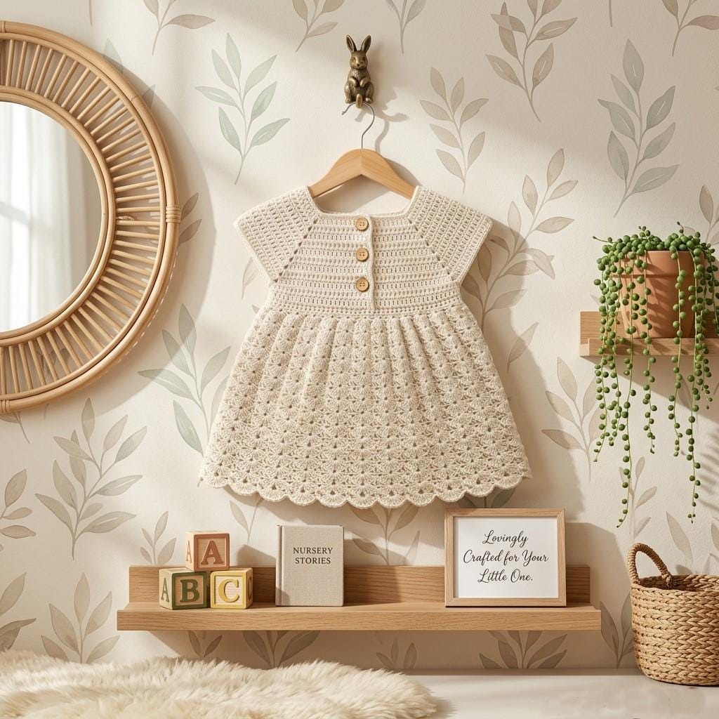 38 Crochet Dress Patterns for Every Season, from Breezy Summer Styles to Heirloom... 9 Simple Crochet Baby Dress