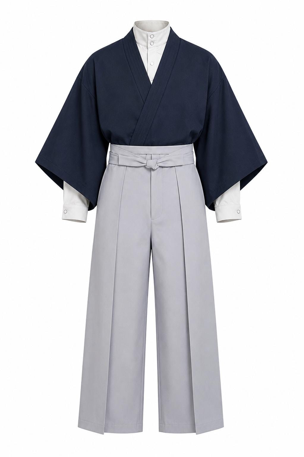 Animated Samurai Robe Japanese Animation Samurai Uniform Cosplay - Etsy