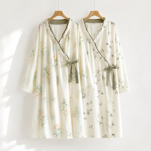 cotton nightdress and dressing gown set Nightdress Cottonreal Pure Cotton Lawn Nightdresses Cottonreal White 100% Cotton Nightdress Dressing Gown Set