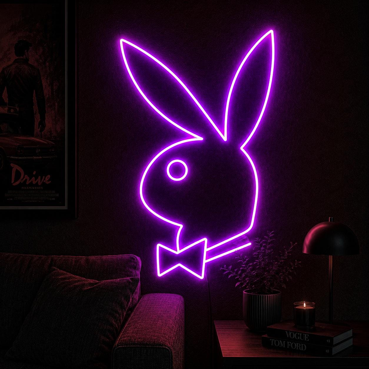 Playboy Led Light - Etsy