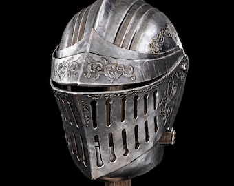 Dark Souls Knight Helmet | Medieval Steel Wearable Armor (18 Gauge)