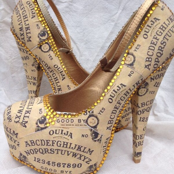 Ouija Board Heels by Miss Fiendish