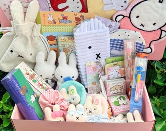 Mystery Scoop Box, Miffy Inspired Stationery Grab Bag, Surprise Gift for Girls