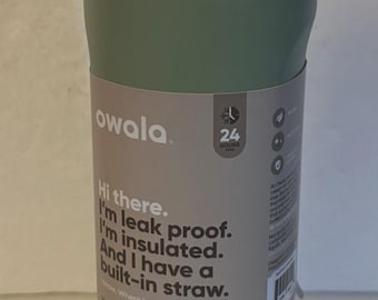 Owala FreeSip Stainless Steel Water Bottle - Straw Camo Cool, 2026 Summer Washable Reusable Hydrate Gift, Kitchenware Drinkware Tumbler