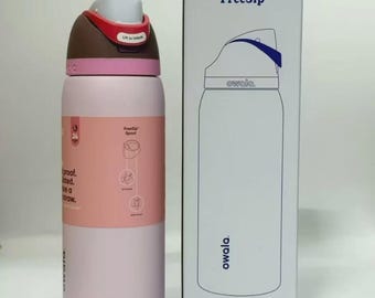 Owala FreeSip Stainless Steel Water Bottle - Cake Limited Edition, 2026 Summer Washable Reusable Hydrate Gift, Kitchenware Drinkware Tumbler