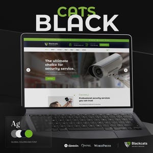 Blackcats - CCTV & Security WordPress Theme