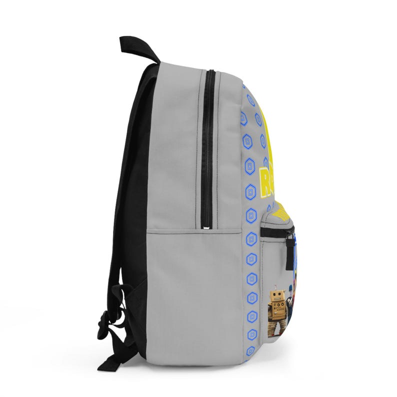 Roblox Characters Backpack | Custom Name Kids School Bag image 2