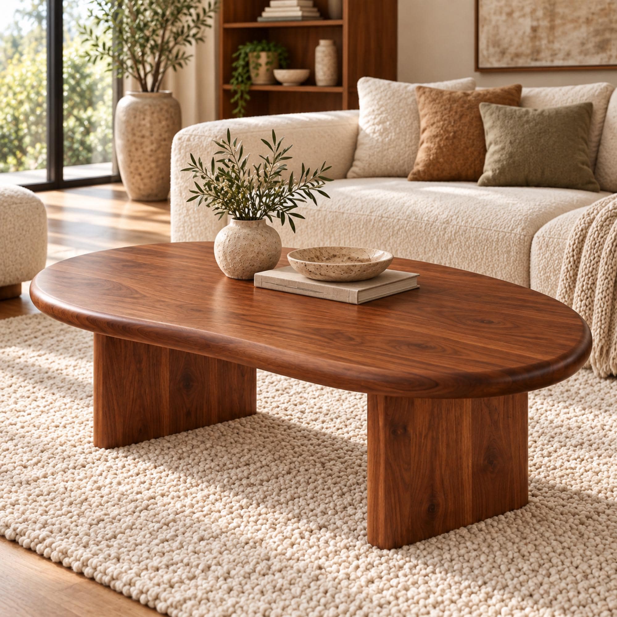 Couchtisch holz flach