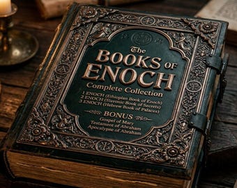 Colección completa de los Libros de Enoc – Textos antiguos ilustrados en tapa dura, Escrituras apócrifas