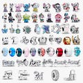 Pandora Bracelet Charms - Cartoon Character Beads, Pendant Charms, Murano Glass Spacer Beads, Sterling Silver Heart\/Family Charms product logo