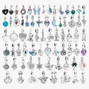 Pandora-kompatibler Anhänger aus 925er Sterlingsilber – Kann mit Armbändern und Halsketten zum Selbermachen von Schmuck kombiniert werden oder als Geschenk für sie dienen.