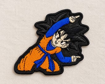 Goku and Trunks Embroidered Patch, Self Adhesive Anime Character Badge, Dragon Ball Fan Gift, Patch for Mask, Christmas Decor for Socks