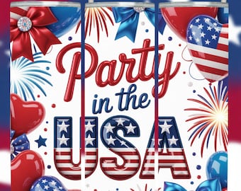 Tumbler Wrap 250e verjaardag VS, Amerikaanse vlag 20 oz skinny sublimatie, onafhankelijkheidsontwerp, Amerikaanse vlag png