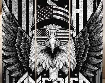 Eagle Merica 250th Anniversary America Eagle Tumbler Wrap Laser SVG, 20oz Tumbler Grawerowanie laserowe (Pobranie cyfrowe)