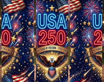 250ste verjaardag beker wrap png, VS 1776-2026 adelaar 20oz magere beker sublimatie, patriottisch 4 juli wrap ontwerp