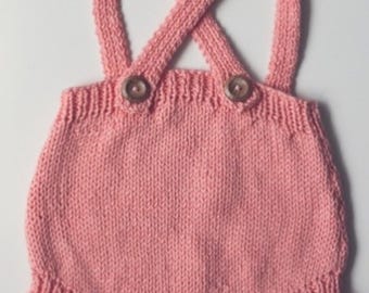 Modello PDF per pantaloncini da neonato Lenny Bloomers / Pantaloncini da neonato con spalline o cintura in vita / Modello di pantaloni retrò per neonato / Da neonato a 24 mesi