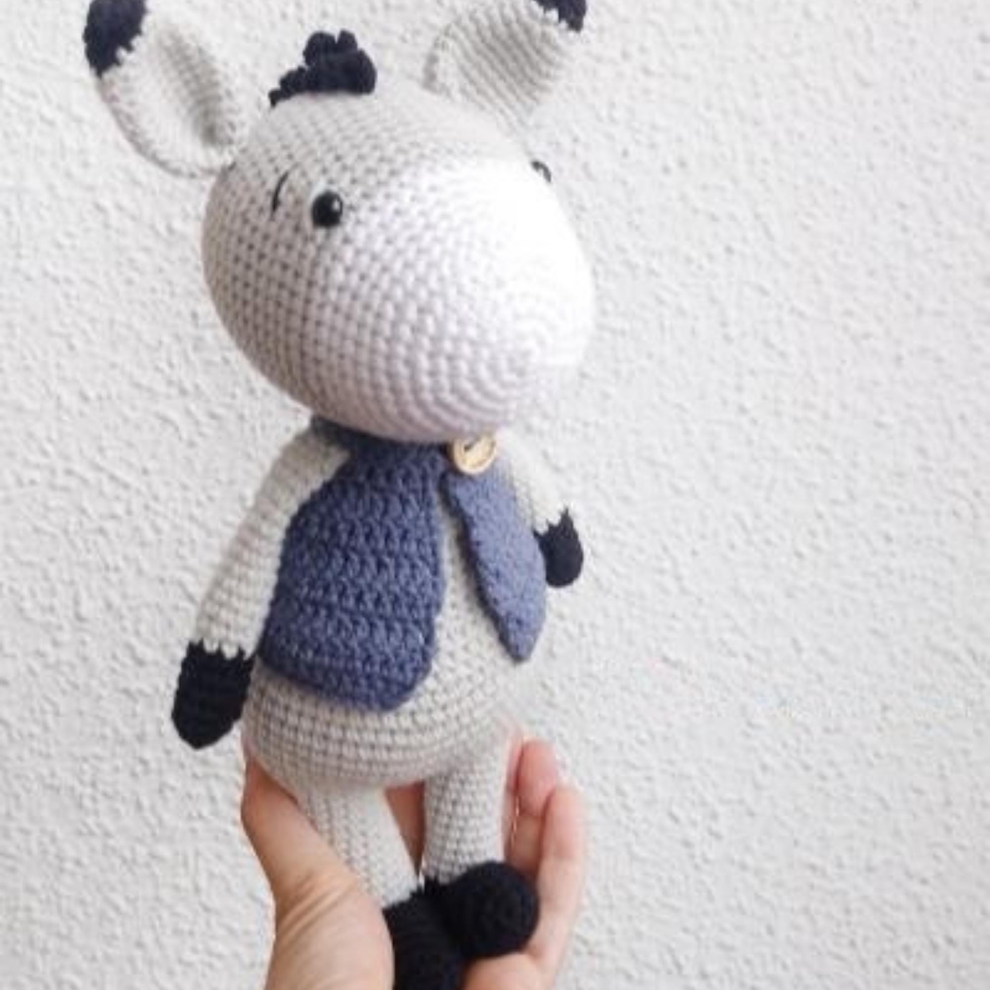 30 Donkey Crochet Patterns for Farm Animal Fans, Gifts, and Nursery Decor 26 Oliver the Donkey Farm Friend