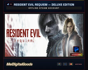 Resident Evil Requiem — Deluxe Edition PC Offline Steam Read Description Instant Delivery