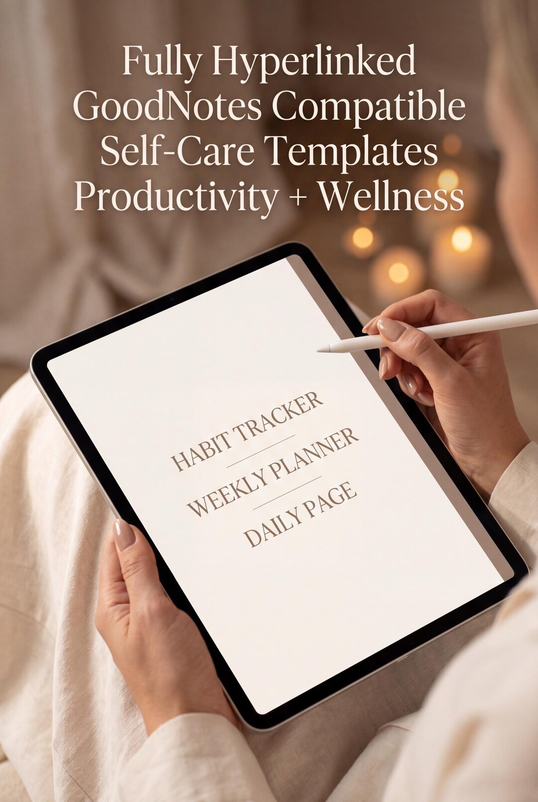 ADHD Digital Planner 2026, Hyperlinked Goodnotes iPad Planner, Daily ...