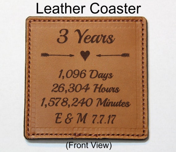 third year anniversary gift for her