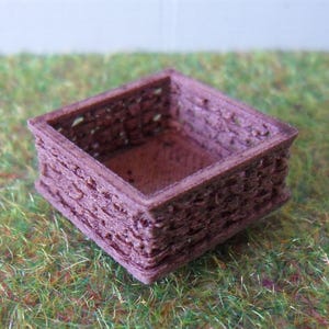 Wooden box 1:12
