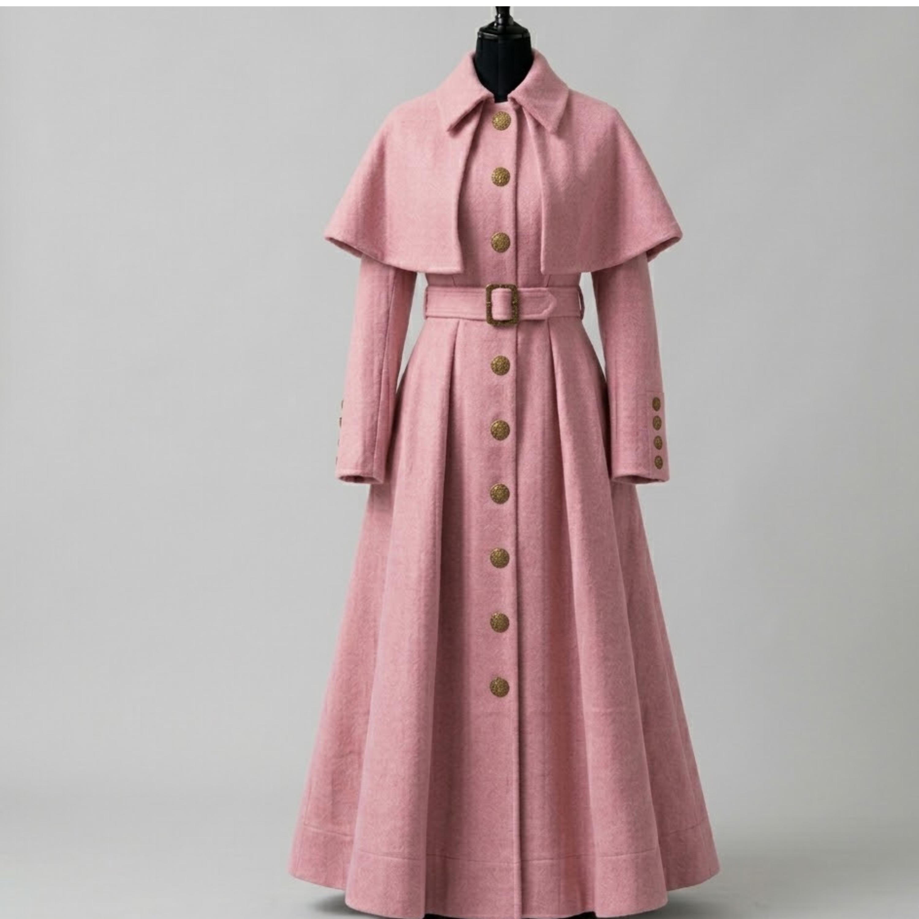 Pink Victorian Coat - Etsy