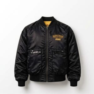 Michael Jackson Dangerous Tour-jack MJ Pepsi-bomberjack King Pop kostuum concertoutfit satijn geborduurd fan muziekjack, mode uit de jaren 90