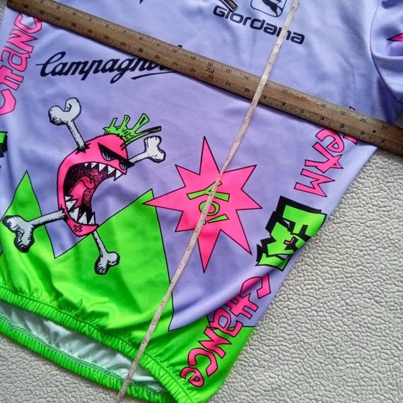 Giordana Fat Chance Bikes サイクルジャージ S Buy Vintage 1992 Team Fat Chance YO EDDY Campagnolo Cycling Jersey