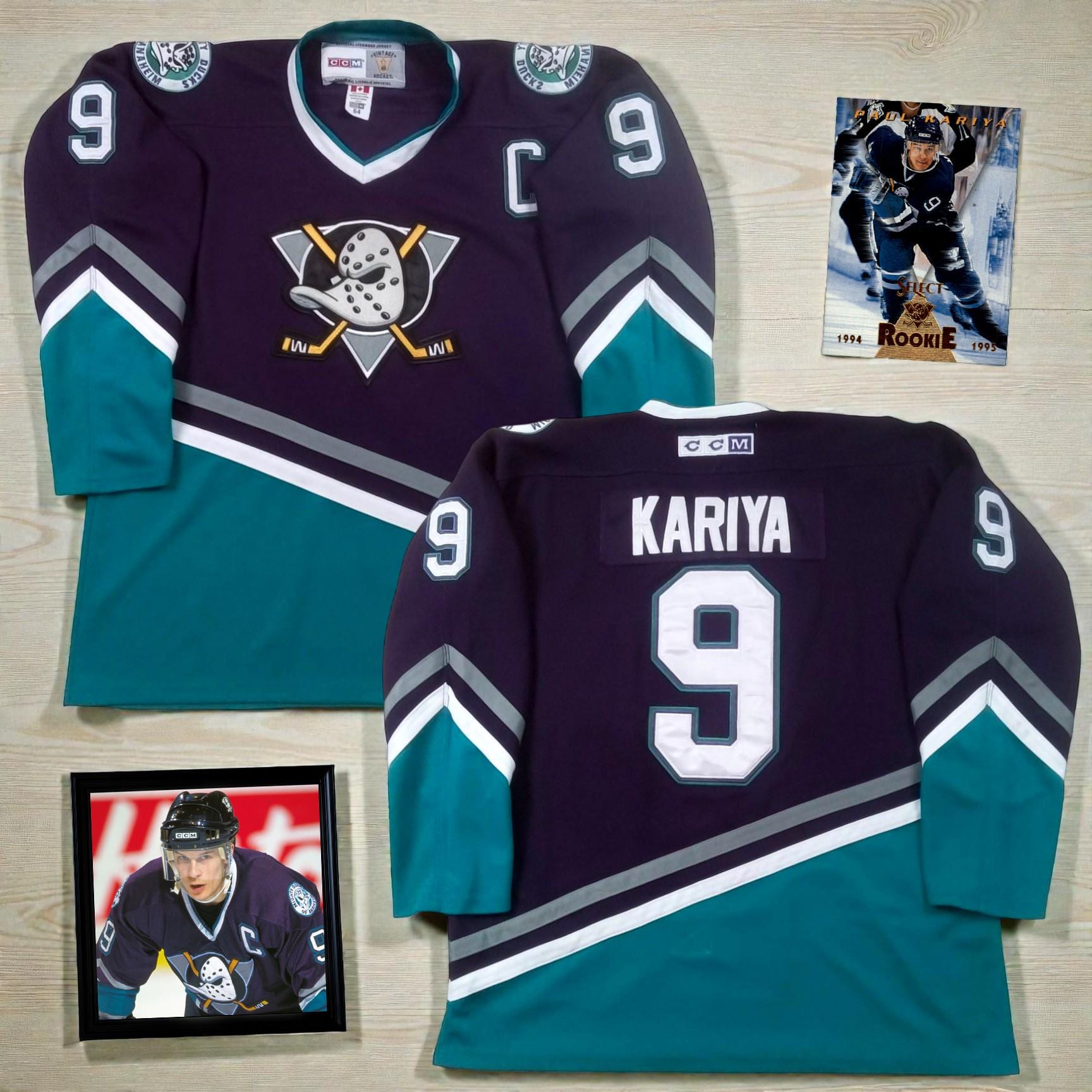 Paul Kariya Jersey - Etsy Canada