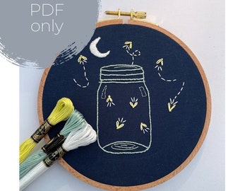 PDF Firefly Pattern Download | Embroidery Pattern