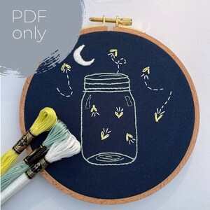 PDF Firefly Pattern Download | Embroidery Pattern