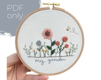 My Garden Embroidery PDF | Download Embroidery Pattern