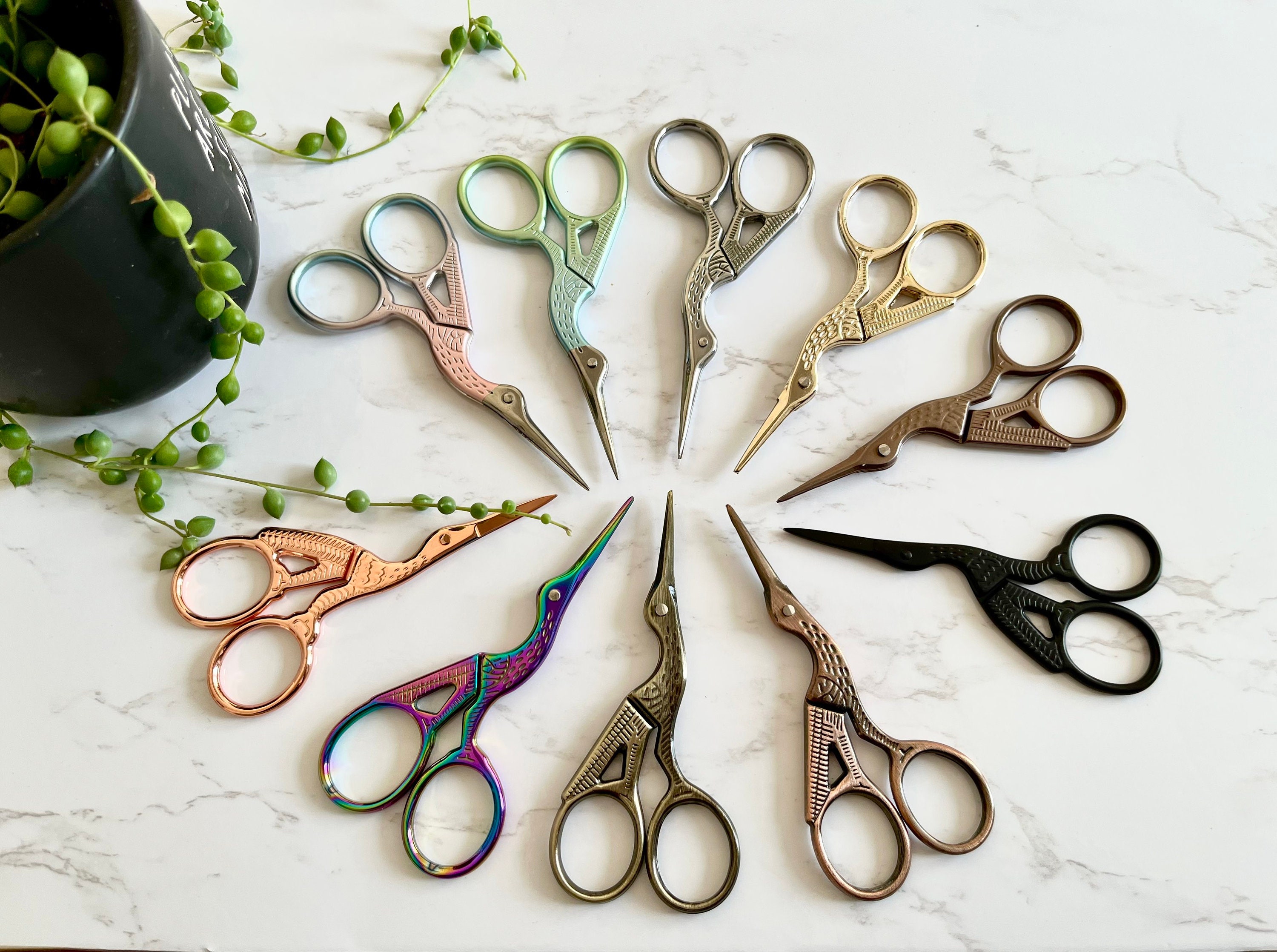 Chasing Threads Pink Embroidery Scissors – Hatch Goods